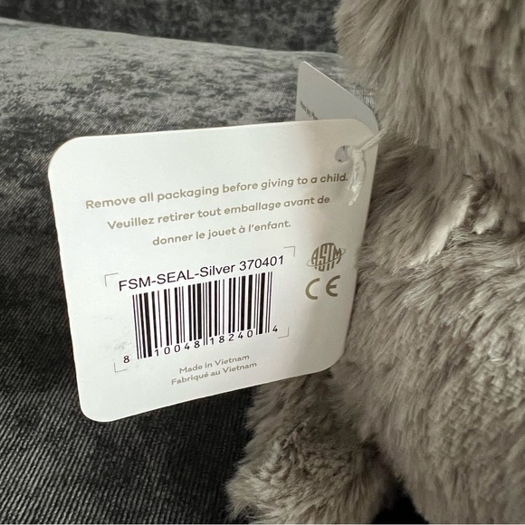 NWT Slumberkins Silver Seal Mini - Picture 5 of 6